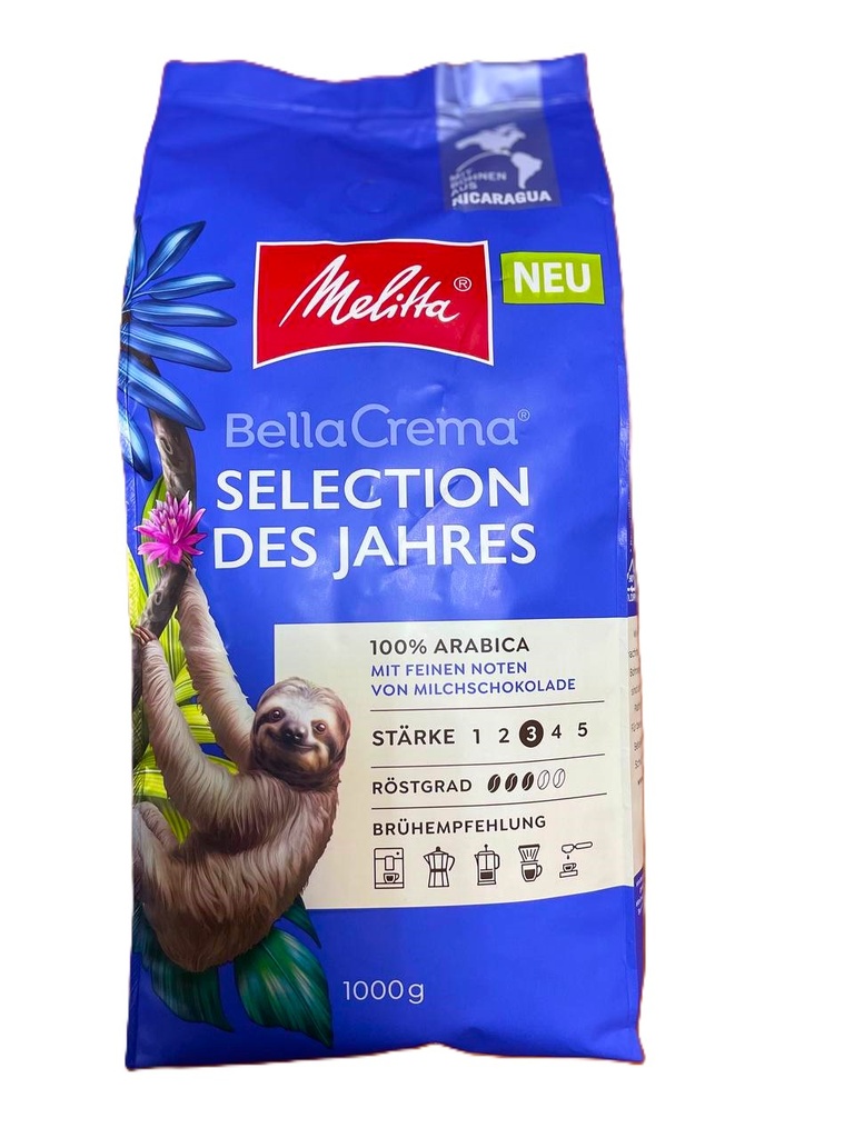 [WIX_0000001961] Melitta Des Jahner 1кг зерно 8шт\ящ