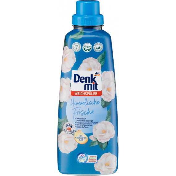 DM Кондиціонер для білизни Weichspüler Himmlische Frische 40 WL - 1 L / 8 шт