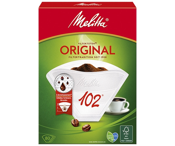[IN0000856121] Фільтр XXL Пакет для Кави (Melitta) 1*4 80шт/уп 18шт/ящ