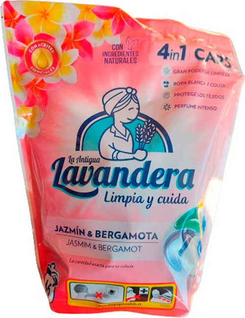 [WIX_0000001592] Капсули Lavandera 4in1 (46) Flores De Cerezo (рожеві) 6*