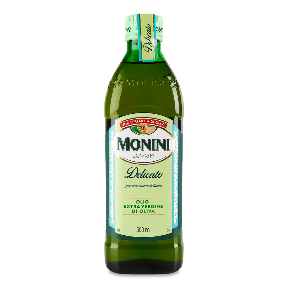 [IN0000121111] Monini олія оливкова Ex.Virg. Delicato с/п 0.5л/12шт