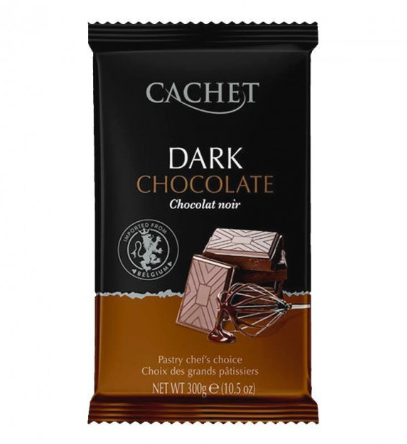 Cachet 300г - Чорний шоколад 54% какао (05), 12шт\ящ