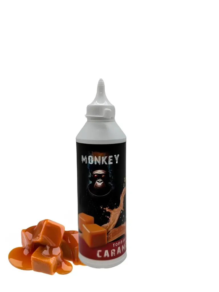 [WIX_0000001422] Топінг MONKEY Карамель 0,6л
