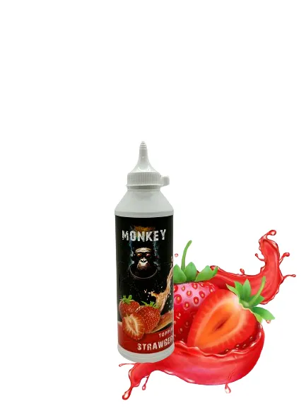 [WIX_0000001423] Топінг MONKEY Полуниця 0,6л