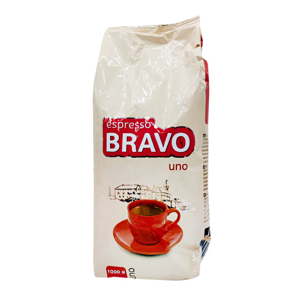 Bravo Espresso Uno (червона) 1кг зерно 5кг/ящ
