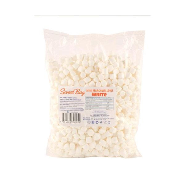 [WIX_0000001226] SWEET BAG MINI marshmallows White 500г 12шт\ящ