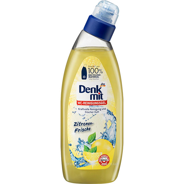 [WIX_0000001531] DM Засіб для чищення унітазу WC Reiniger Zitrone - 750 ml / 10 шт/ящ