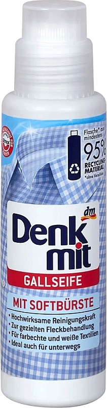 DM Гель для виведення плям зі щіточкою Flecken gel - 250 ml / 6 шт/ящ