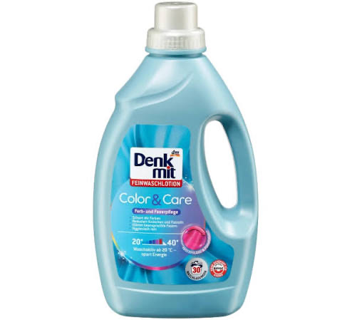 DM Гель для прання кольорових речей Color & Care 30 WA - 1,5 L / 8 шт/ящ