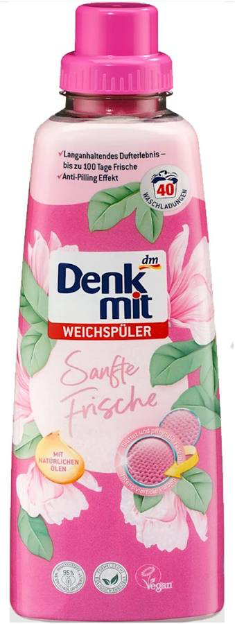 DM Кондиціонер для білизни Weichspüler Sanfte Frische 40 WL - 1 L / 8 шт/ящ