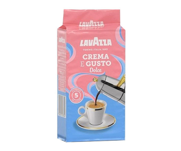Lavazza Crema e gusto DOLCE 250 мелена 20шт\ящ