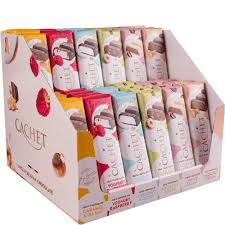 [WIX_2149812484] Cachet Асорті шоколадних батончиків Display (48x45/50g) 22150 - 50 g / 48 шт/ящ