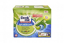 [WIX_0000001927] DM Капсули для прання 3 in 1 Aktiv Caps Vollwaschmittel (універсал) 22 WA - 564g 5шт/ящ