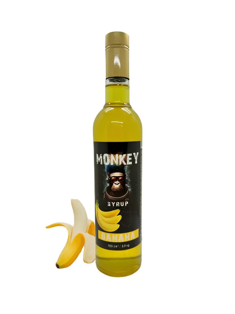 [WIX_0000001235] Сироп MONKEY Банан 0,7л
