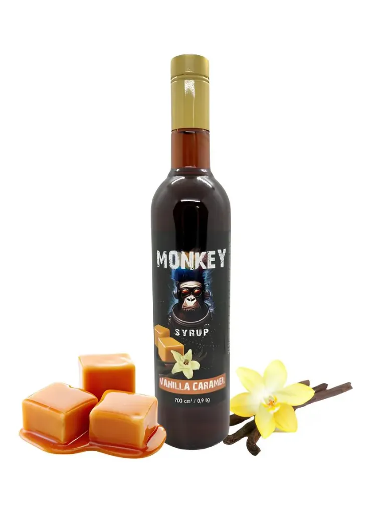 Сироп MONKEY Ванільная Карамель 0,7л
