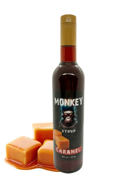 [WIX_0000001269] Сироп MONKEY Карамель 0,7л