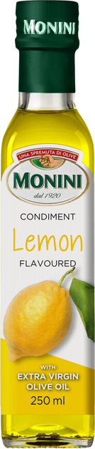[IN0000161111] Monini олія оливкова Ex.Virg. al Limone зі смаком лимонов 0.25мл 6шт/ящ