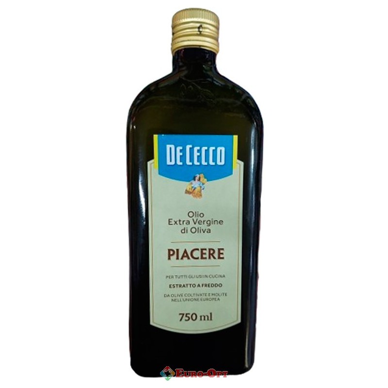 De Cecco Олія оливкова PLACERE 750мл 12шт/ящ