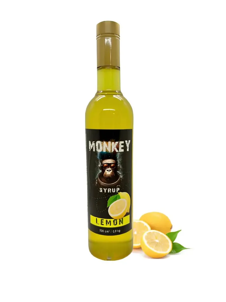 [WIX_0000001281] Сироп MONKEY Лимон 0,7л