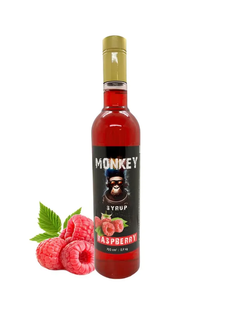 [WIX_0000001283] Сироп MONKEY Малина 0,7л