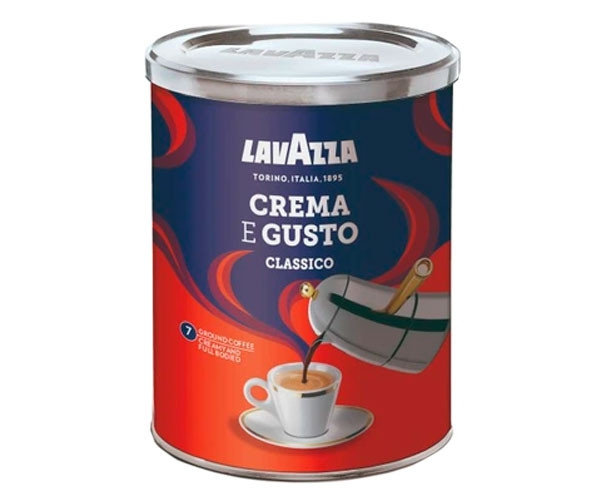 Lavazza Crema e gusto ж\б 250г мелена 12шт\ящ