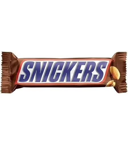 Батончик Snickers 50грм 40шт/уп