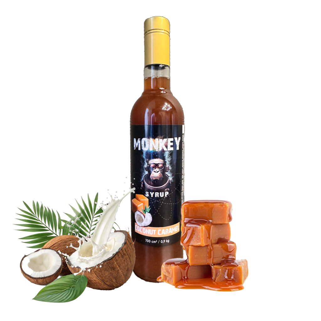 [IN0000109725] Сироп MONKEY Кокосова карамель 0,7л