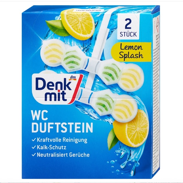 DM Блок для унітазу Lemon Splash 9*