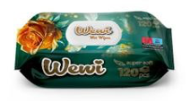 Серветки Вологі WEWI 120шт Rose 12*