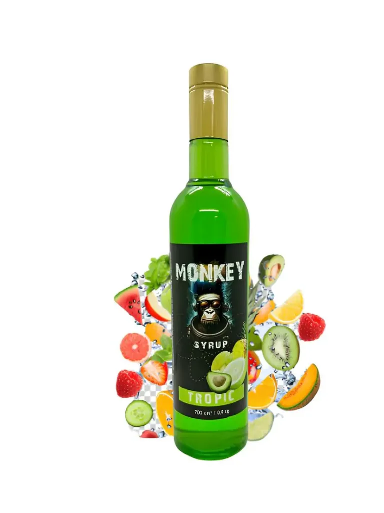 [WIX_0000001297] Сироп MONKEY Тропік 0,7л