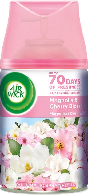 [WIX_49182374877] Air Wick Запаска Magnolia $ Cherry Blossom 6*