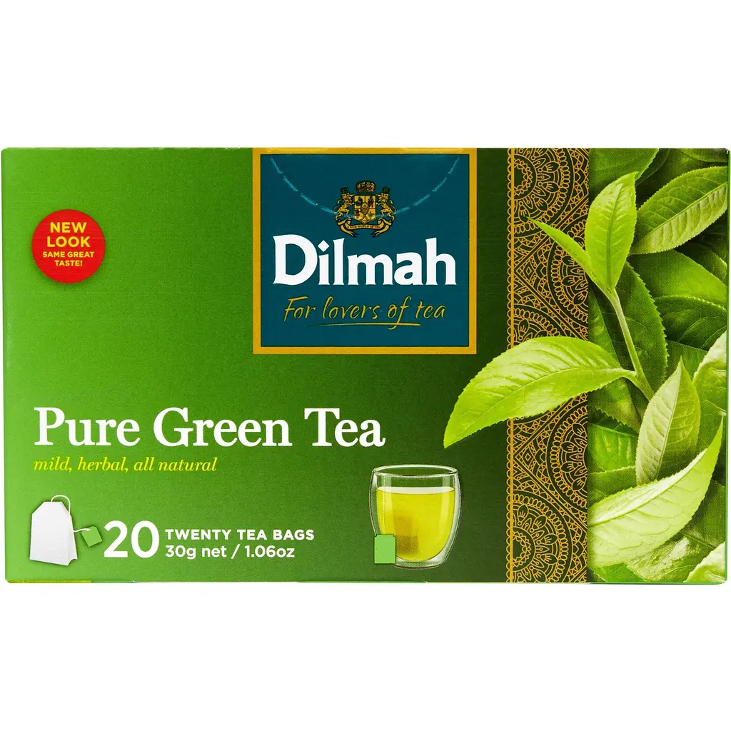 Чай Dilmah Зелений з/я 20х1,5г 12шт/ящ