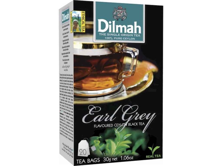 Чай Dilmah Граф Грей з/я 20х1,5г 12шт/ящ