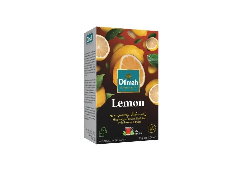 Чай Dilmah Лимон з/я 20х1,5г 12шт/ящ