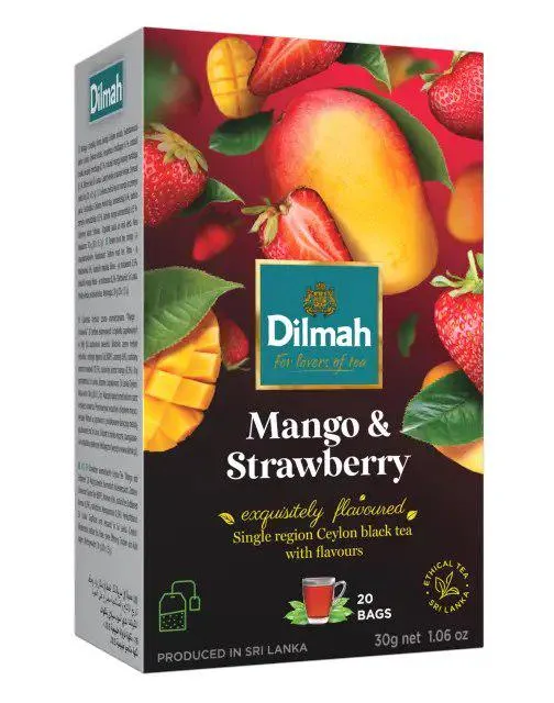 Чай Dilmah Манго та Полуниця з/я 20х1,5г 12шт/ящ