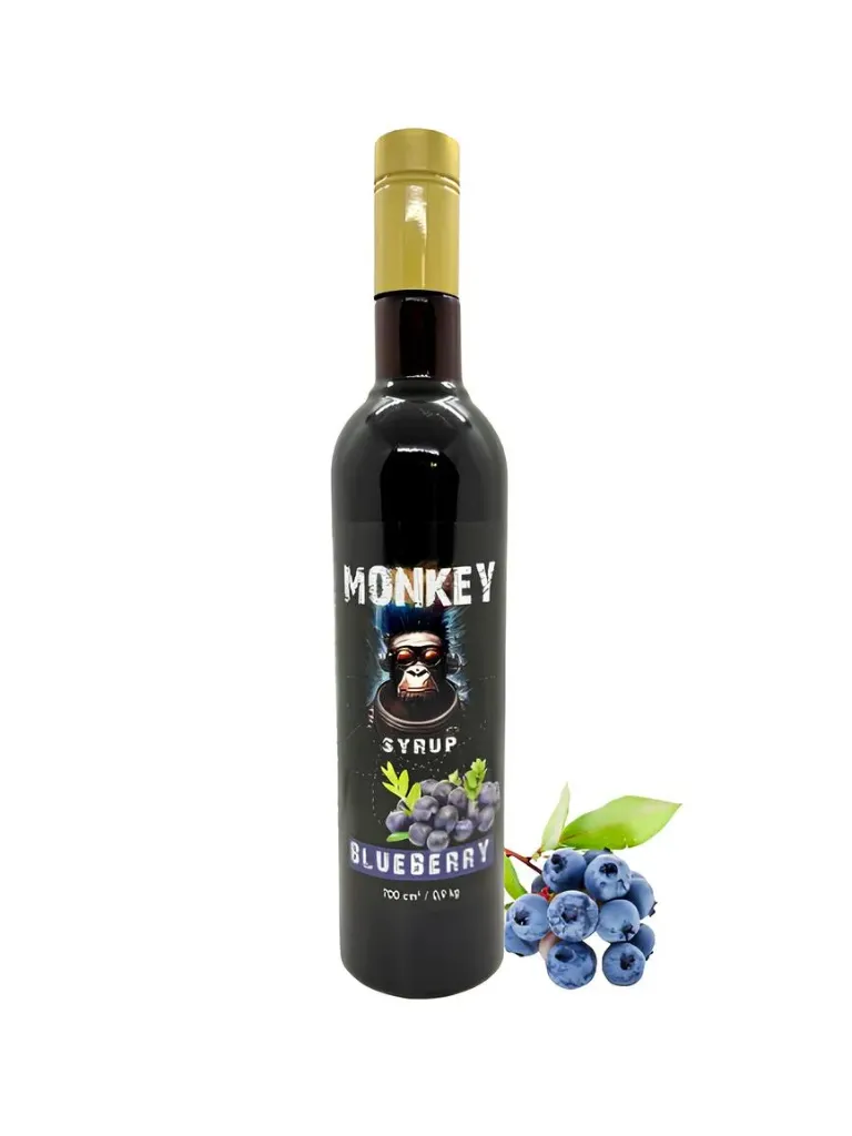 Сироп MONKEY Чорниця 0,7л
