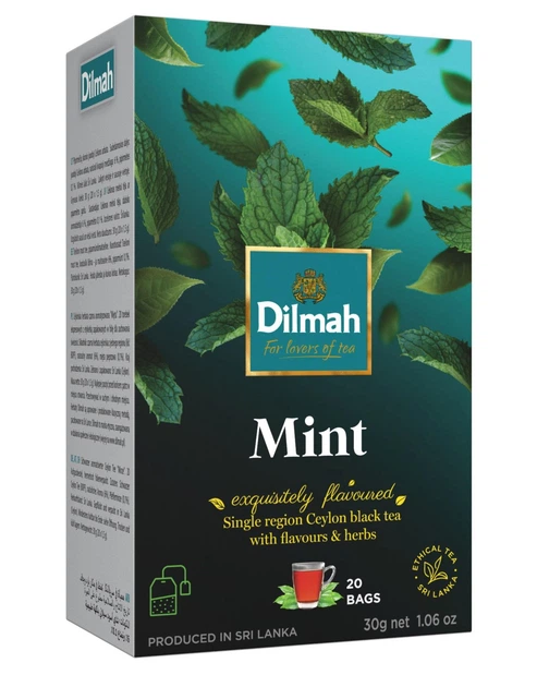 Чай Dilmah М'ята з/я 20х1,5г 12шт/ящ