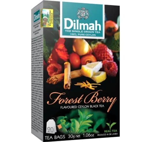Чай Dilmah Лісові ягоди з/я 20х1,5г 12шт/ящ