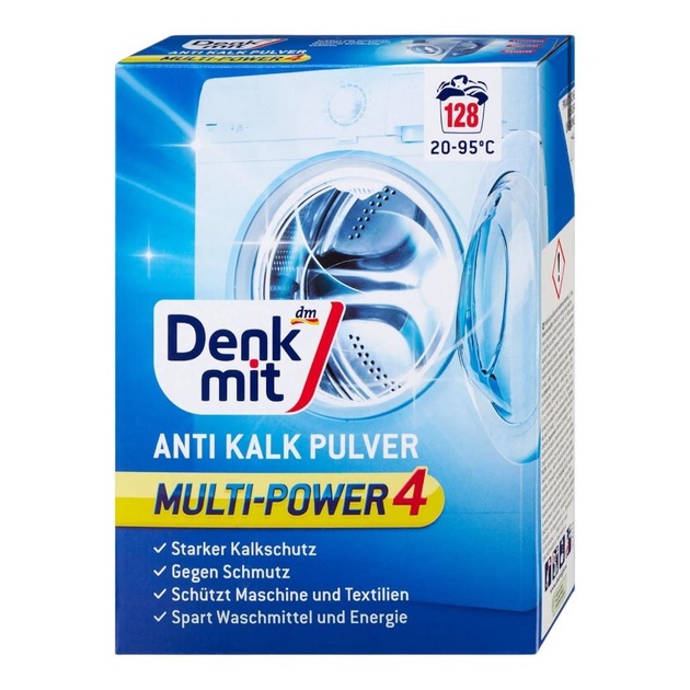 DM Порошок проти накипу для пральних машин Anti - Kalk, 128 WA - 1,5 kg / 5 шт/ящ