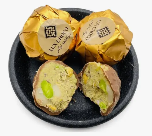 3109 Цукерки Lux Choco Dubai з фісташкою, макадамією 3кг