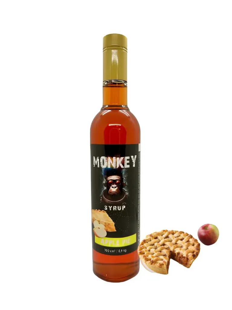 [WIX_0000001326] Сироп MONKEY Яблуневий пиріг 0,7л