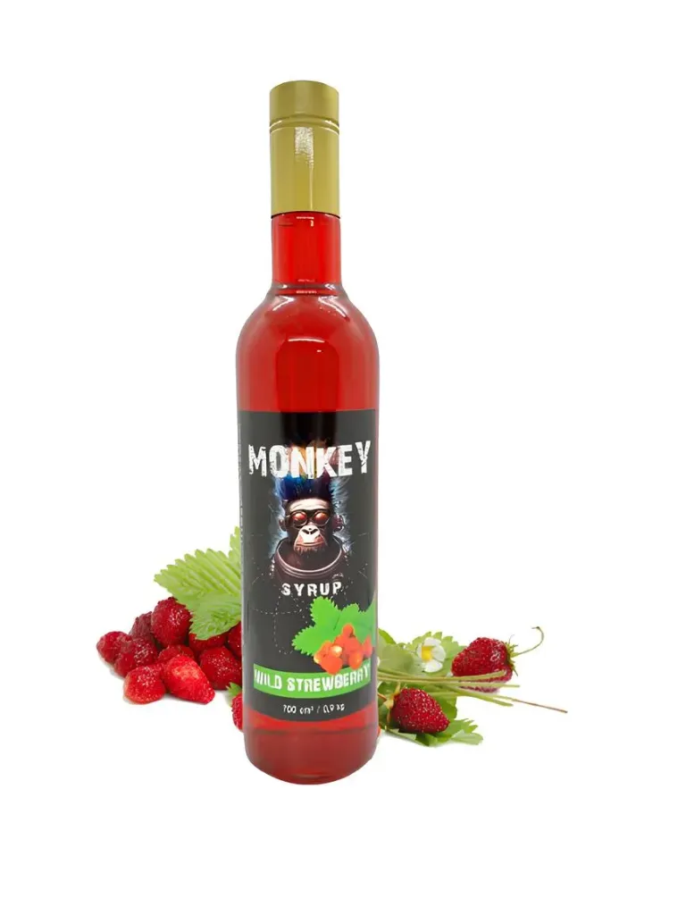 Сироп MONKEY Суниця 0,7л
