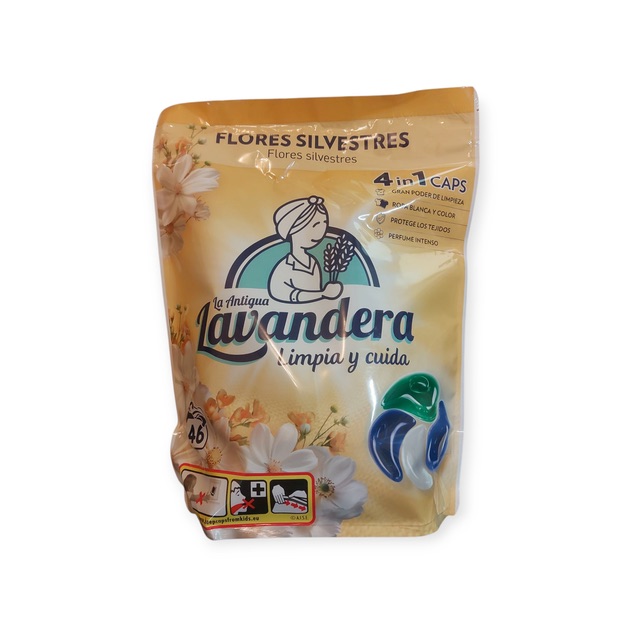 Капсули Lavandera 4in1 (46) Flores Silvestres (жовта) 6*