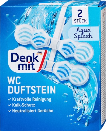 DM Блок для унітазу WC Aqua Splash 2шт. - 9 шт/ящ