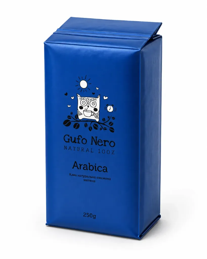 [Gufo_02] Gufo Arabica мелена 250г 12шт\ящ
