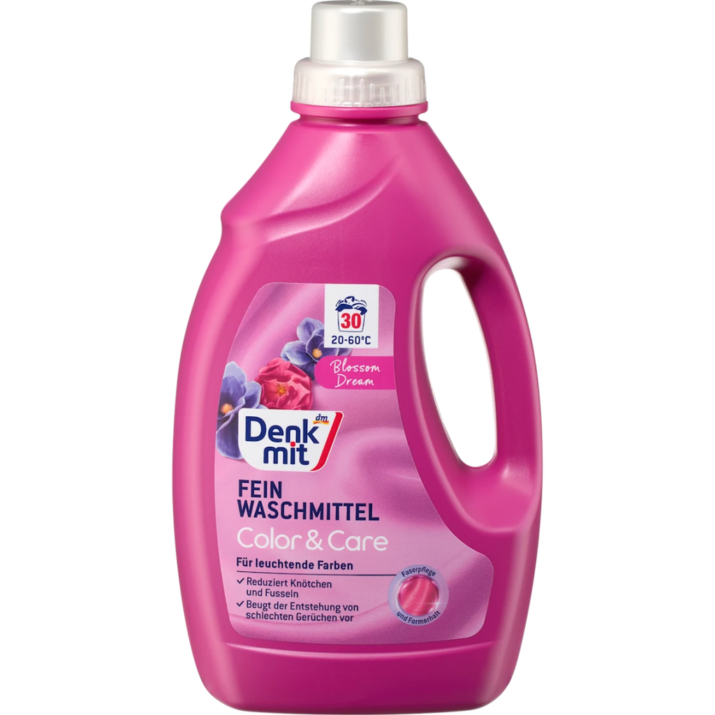 DM Гель для прання кольорових речей Color & Care BLOSSOM DREAM 30 WA - 1,5 L / 8 шт/ящ