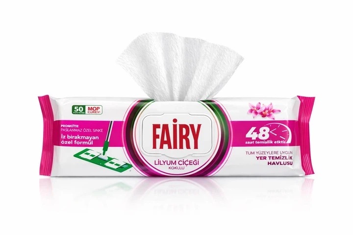 Серветки для прибирання Підлоги FAIRY (50) Lilyum 6*