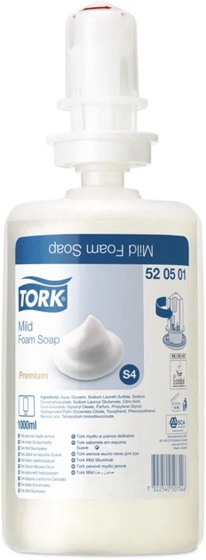 Tork Premium Мило-піна для рук 1л ,безкольорове S4 (6шт/ящ)