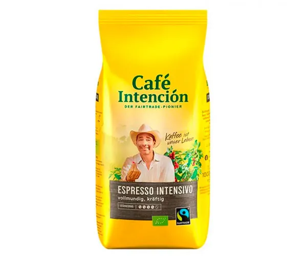 [WIX_2149812490] Café intención Espresso intensivo 1кг кава в зернах 4шт/ящ