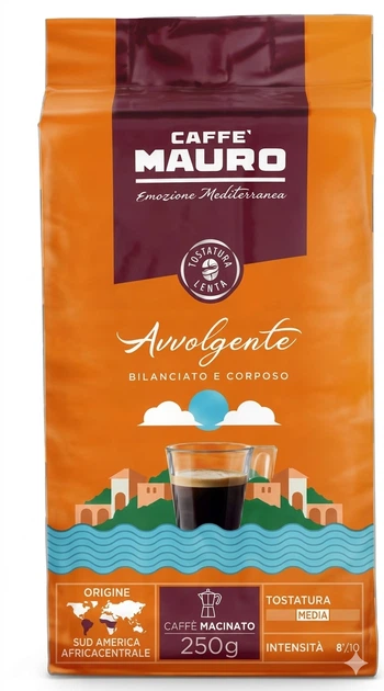 Кава мелена Mauro AWOLGENTE 250г(20)